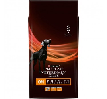 ПРО ПЛАН Сухой корм Purina Pro Plan Veterinary diets OM корм для собак при ожирении, пакет, 3 кг